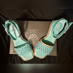Vince Camuto‎ Woven Aqua Sandals
